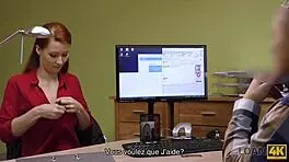 the loan4k agent in the interview says the czech teen 18+ couple fucks for cash on web chat