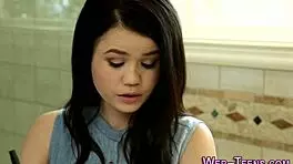 petite lesbian rims ass with oral and fingering