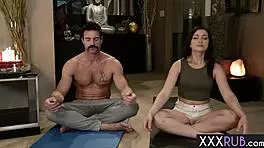 want to experience that hot brunette teen's experienced pussy massage?