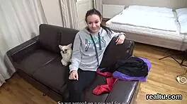 Fantastic Czech Nympho Seduced in Hypermarket and Banged