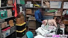Shoplifter, Get Punished With That Big Cock!