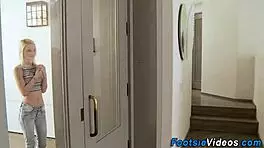 Teenager's toes get spunked