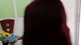 Colombian blonde in cowgirl creampie, homemade hardcore with latina amateurs