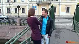 Watch this teen 18+ take it in the ass doggystyle.