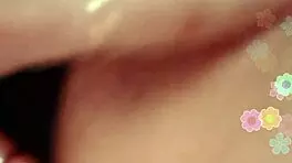 Indian beauty broadcasts live, massaging big tits on webcam