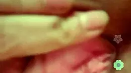 Indian beauty broadcasts live, massaging big tits on webcam