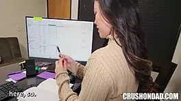 Emotional Intern Lulu Chu with Violet Reign and Allen Swift