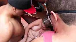 puta safada, how wild is your carnival gangbang?