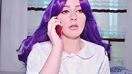 Sexy Secretary Rize Kamishiro Masturbates Hard for Her Boss