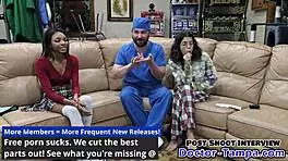 i, solana, am so nervouse for my 1st gyno exam with doctor tampa, spreading my ebony tits in latex gloves