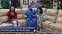 i, solana, am so nervouse for my 1st gyno exam with doctor tampa, spreading my ebony tits in latex gloves