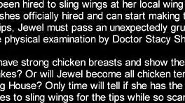 New Hooters Girl Jewel Undergoes Humiliating Gyno Exam