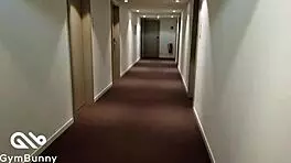 Steamy hotelfuck right after a spicy photoshoot session