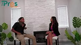 Armani Black Deepthroats Big Cock with Toys!