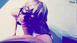 i fucked the naive horny blonde after school and filled her with cum