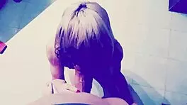 i fucked the naive horny blonde after school and filled her with cum