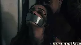 Storm Bondage Left Behind At Building Party In Bad Neighborhood!