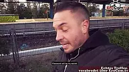 Hey, wanna see a German blonde in nylons picked up off the street?