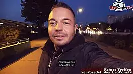 Hey, wanna see a German blonde in nylons picked up off the street?