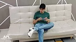 madrastra's bitch rewards me for good grades with her big tits and pussy 😈