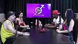 Monica Lima's Porn Debut with Jefao Oficial and Karen Oliver in Bisexual Cuckold Action