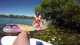 Big Booty Latina Enchanted Stranger In Steamy Outdoor Encounter With Wet Pussy And Rough Cowgirl