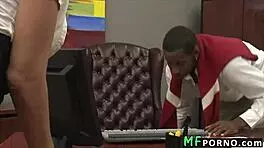 Hot blonde Jordan Blue takes massive black cock