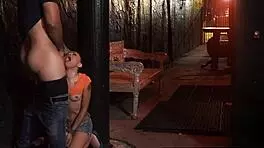 i watch petite holly hendrix get slammed hard on the street.