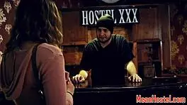 teen gets drilled doggystyle by maledom in dorm