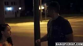 i watch petite holly hendrix get slammed hard on the street.