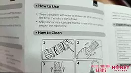 Intense Cumming In Underwear With Amazing Sex Toy