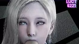 Super sexy hentai teen 18+ moans during handjob and fucking 😈