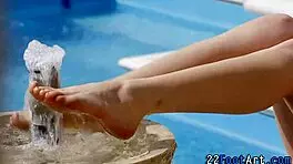 foot fetish teen 18+ tugs and jerks cum in high definition erotic hardcore