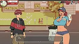 spooky hentai game brings mario sisters to outdoor threesome fun 😏