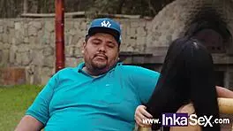 Latina Colombiana Culona Seduces Peruvian Husband at After Party with Nephew