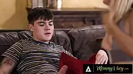 Hung guy slams doggystyle into hot stepmom! Stretches her tight bubble butt hole wide open.