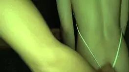 innocent student with big tits says no but craves vibrator massage.