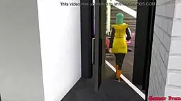 Bulma teaches stepson sex and takes his virginity