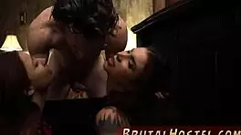 Extreme TIT bondage excites youthful tourists felicity feline and her teen partner in hardcore domination.