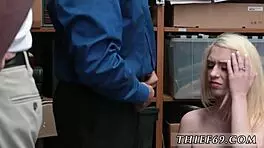 i caught that attempted thief, a petite blonde teen, and fucked her hard in my police uniform.