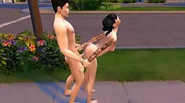 Sims 4 Teen 18+ Hot Girl Fucks With Condom