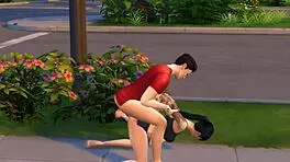 Sims 4 Teen 18+ Hot Girl Fucks With Condom