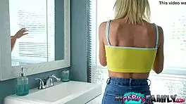 i join horny stepbrothr & stepsistr in wild threesum - madison summers & jessie saint