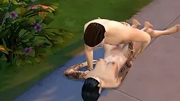Sims 4 Teen 18+ Hot Girl Fucks With Condom