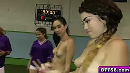 teens lick pussies in centipede