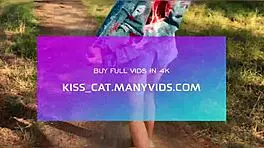 POV 户外后入式，和18+少女搭车客在公共口交场景