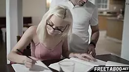 Watch Chloe Temple's Narrow Ass Get Blown by Her Tutor!