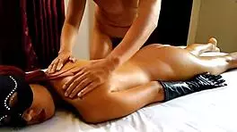 Sharing my wife with the masseur leads to rough riding and big ass play.