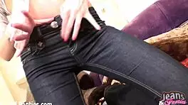 Girl Next Door Shows Amazing 18yo Ass In Tight Jeans