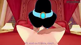 I can't believe I'm banging Princess Jasmine in POV action